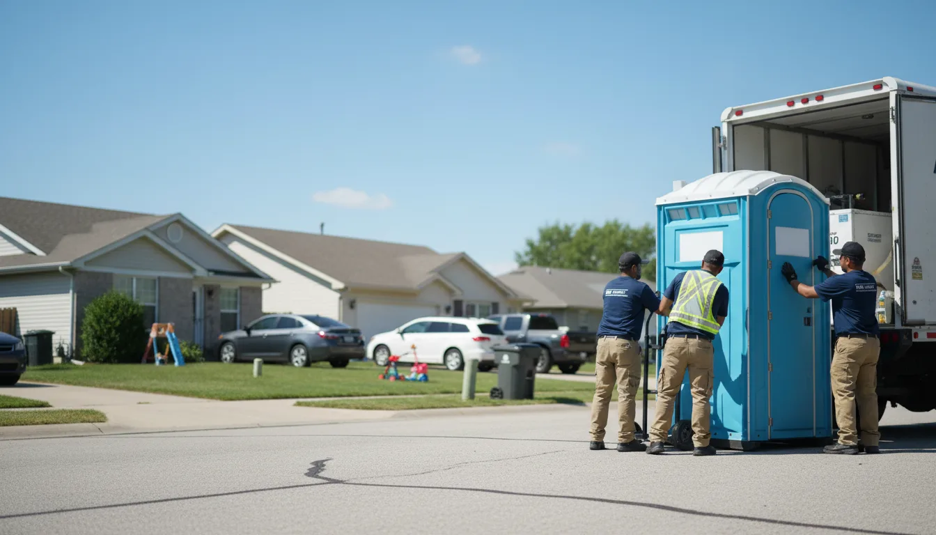 Standard Porta Potty Rentals in Lisbon, OH near me